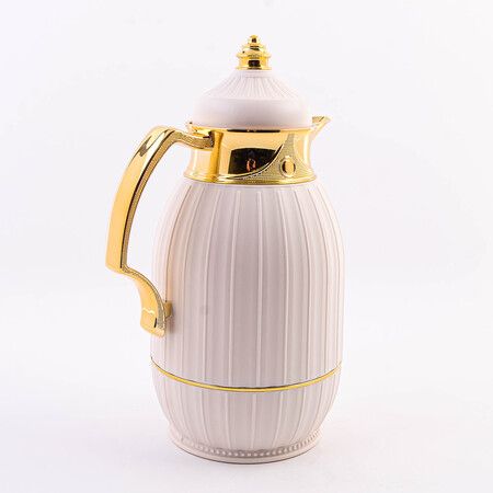 Термос 1 л Premium пластик/стеклянная колба BEKKER 4427-1
