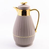 Термос 1 л Premium пластик/стеклянная колба BEKKER 4428-1