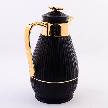 Термос 1 л Premium пластик/стеклянная колба BEKKER 4429
