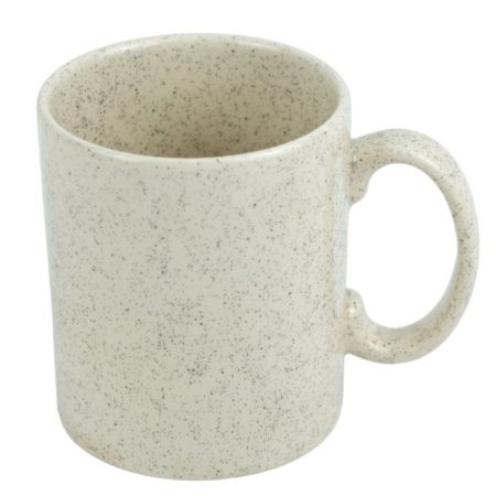 Кружка керамическая 320 мл цилиндр, гранит KPST10-BG