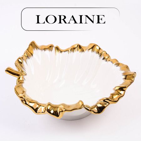 Салатник 25 см, фарфор LORAINE 9-12143
