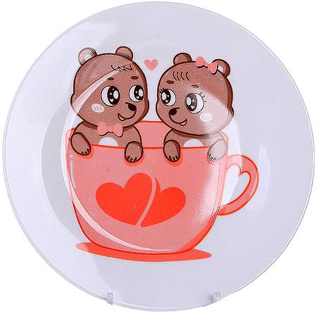 Детский набор посуды, 3 предмета, Мишки 60406 LORAINE