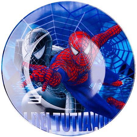 Детский набор посуды, 3 предмета, Человек Паук 60414 LORAINE