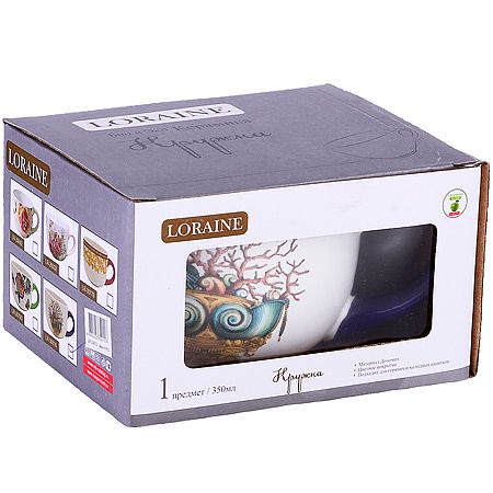 Кружка-супница 550 мл Страна чудес доломит 30810 LORAINE