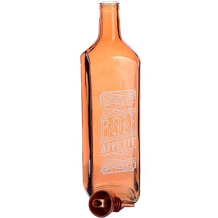 Бутылка для масла 250 мл бронза 2 предмета