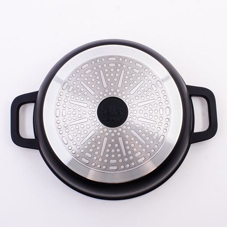 Сотейник с крышкой 4 л GRACE литой алюминий BEKKER 6361-1
