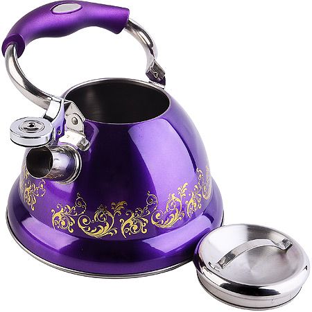 Чайник 3 л из нержавеющей стали со свистком Mayer&Boch 31215