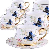 Чайный набор 12 предметов 200 мл, фарфор ПРЕМИУМ LORAINE 31136
