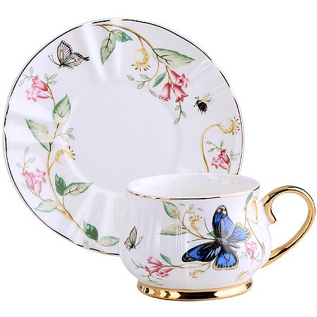 Чайный набор 12 предметов 200 мл, фарфор ПРЕМИУМ LORAINE 31136
