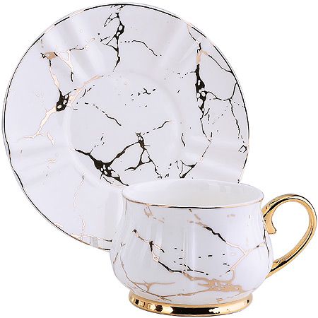 Чайный набор 12 предметов 200 мл, фарфор ПРЕМИУМ LORAINE 31138
