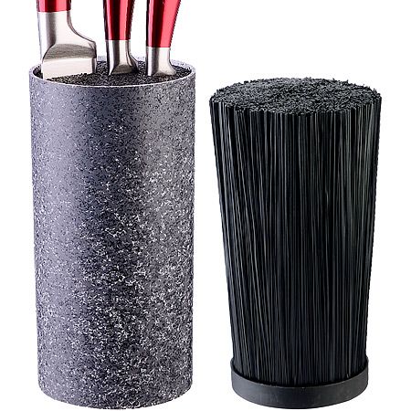 Подставка для ножей 2 предмета, серый/черный MAYERBOCH 40444