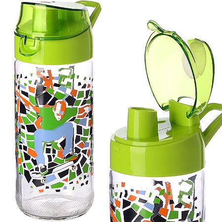 Бутылка для воды спортивная 500 мл Баскетбол