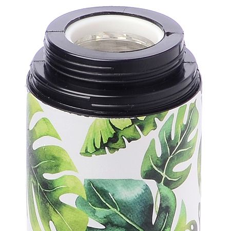 Термос 410 мл платик Листья