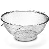 40599 Дуршлаг металлический с ручками 21 см нерж/ст MB (х100)