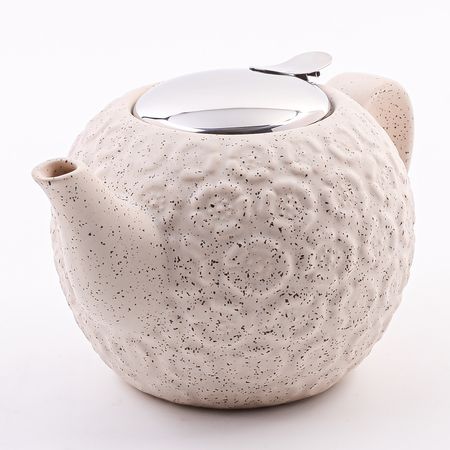 Заварочный чайник 850 мл, керамика, бежевый 60416 LORAINE