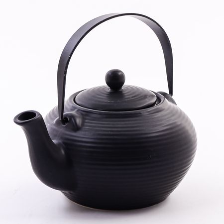 Заварочный чайник 700 мл, керамика, черный 60425 LORAINE