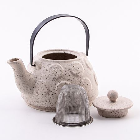 Заварочный чайник 700 мл, керамика, бежевый 60430 LORAINE