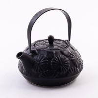 Заварочный чайник 650 мл, керамика, черный 60438 LORAINE