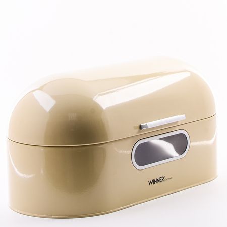 Хлебница цвет бежевый POP-ART, нержавеющая сталь MAYERBOCH 8004-1