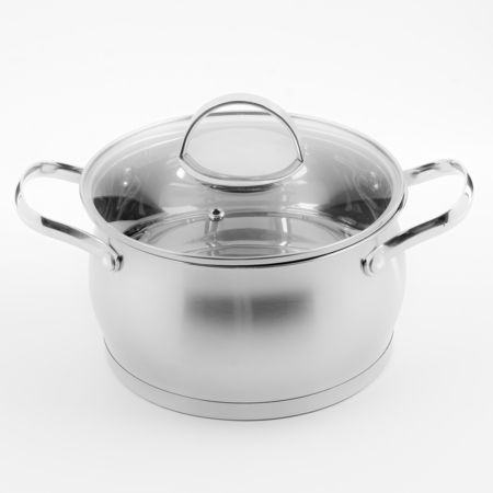 Кастрюля 1.9 л, нержавеющая сталь/стекло MAYERBOCH 1082-1