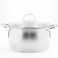 Кастрюля с крышкой 6.1 л, нержавеющая сталь/стекло MAYERBOCH 1085-1