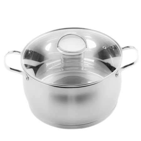 Кастрюля с крышкой 6.1 л, нержавеющая сталь/стекло MAYERBOCH 1085-1