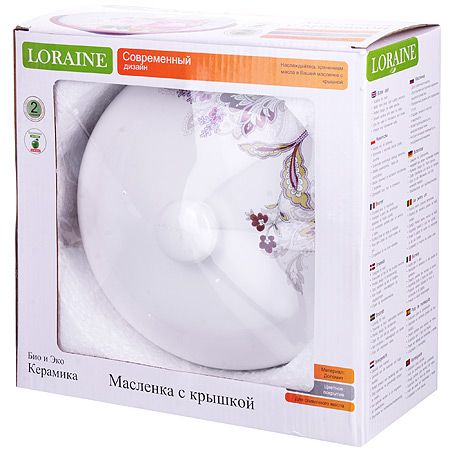 Блюдо для блинов 23.8х11 см 'Узор' 28885 LORAINE