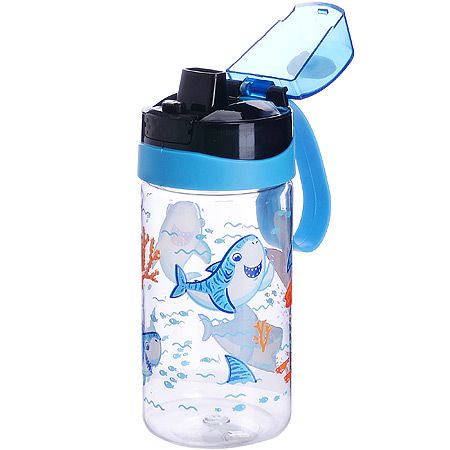 Бутылка для воды детская 520 мл Акулы Mayer&Boch