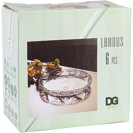 Набор тарелок LAROUS 6шт 19 см KAVEH