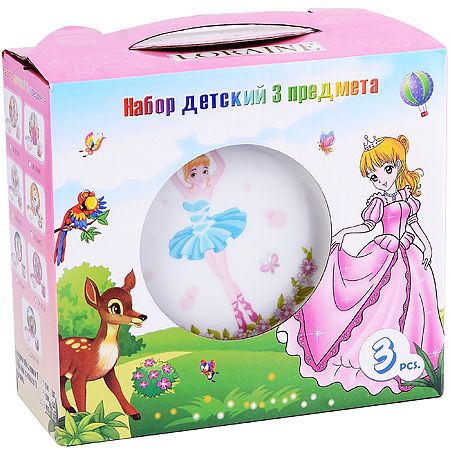 Детский набор 3 предмета 'Балерина' LORAINE