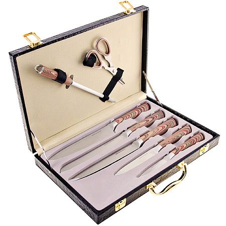 Набор ножей Mayer&Boch 8 предметов из нержавеющей стали в чемодане