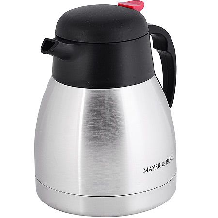 Термос из нержавеющей стали 1л металлическая колба Mayer&Boch