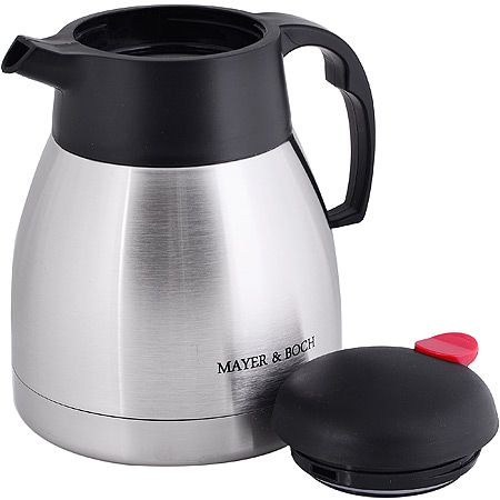 Термос из нержавеющей стали 1л металлическая колба Mayer&Boch