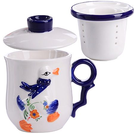 Кружка заварочная 320 мл 'ГУСИ' LORAINE