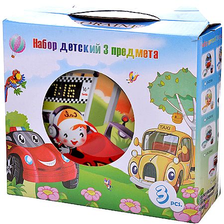 Набор детский 3 предмета 'Гонки' 23387 LORAINE