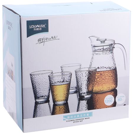 Набор Кувшин 1,2л и 4 стакана 250 мл