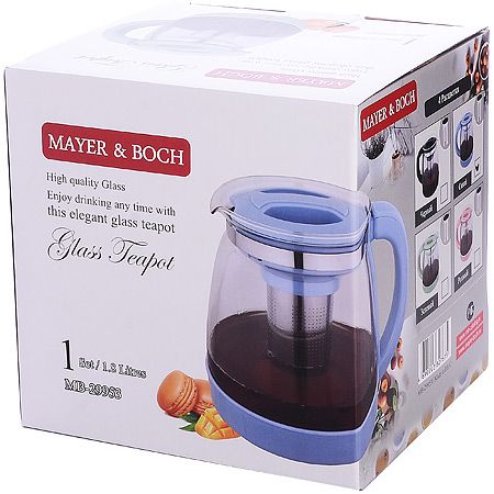 Чайник заварочный 1.8 л черный 29953 MAYERBOCH