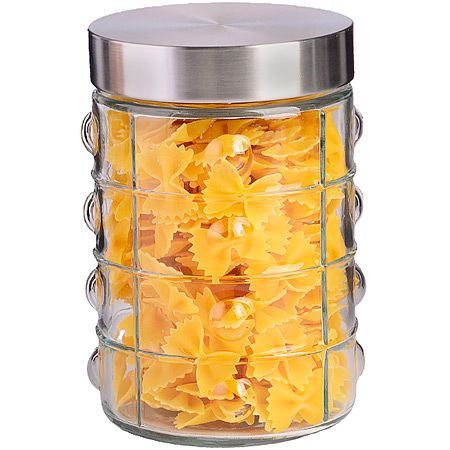 Набор банок для сыпучик продуктов 4 предмета, стекло/полипропилен/нержавеющая сталь 31026 MAYERBOCH