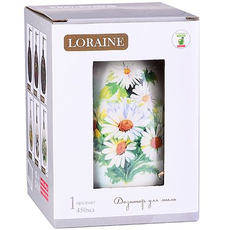 Дозатор для мыла 450 мл Ромашка LORAINE