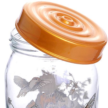 Емкость для сыпучих 1 л бронза, 3 предмета