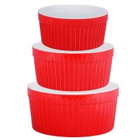 Набор салатниц Loraine 3 предмета из керамики 