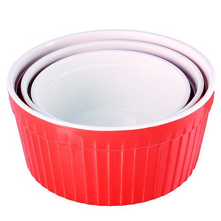 Набор салатниц Loraine 3 предмета из керамики 