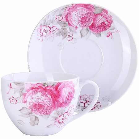 Чайный сервиз 12 предметов 150 мл ЦВЕТЫ 920 LORAINE