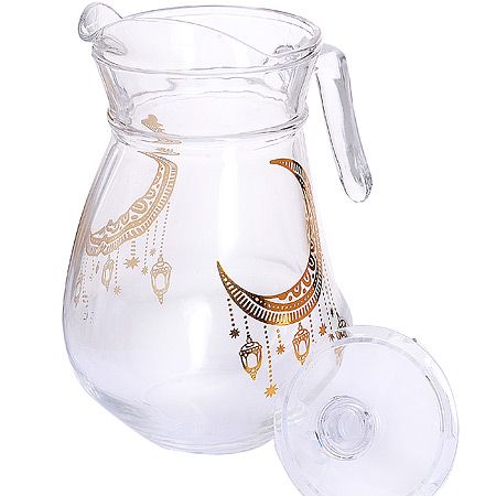 Кувшин с пластиковой крышкой 1.5 л LORAINE