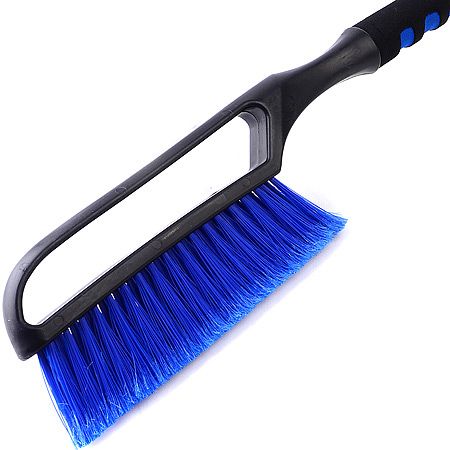 Щетка автомобильная со скребком 60 см