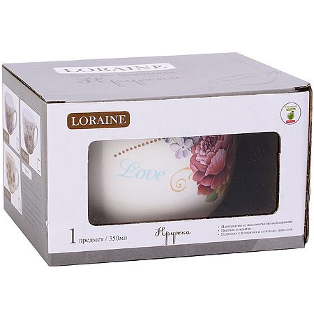 Кружка 550 мл 'Букет' 26225 LORAINE