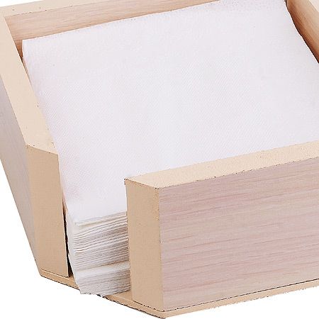 Салфетница молочная из МДФ Mayer&Boch