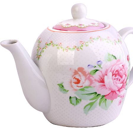 Чайный сервиз 13 предметов с чайником 1л 