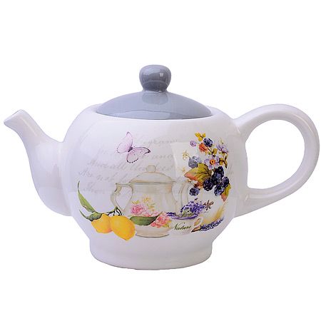 Заварочный чайник 950 мл Утренняя свежесть доломит LORAINE 60181