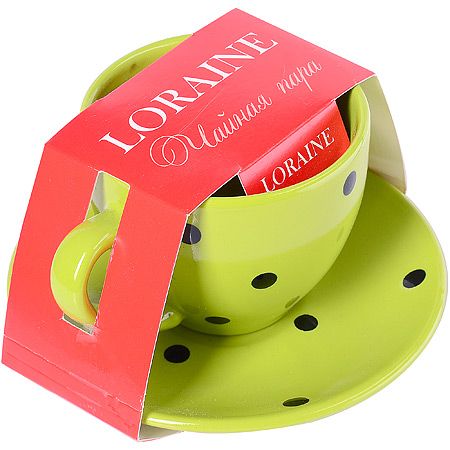 Чайная пара 2 предмета 220 мл LORAINE